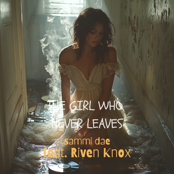 Cover art for The Girl Who Never Leaves by Riven Knox